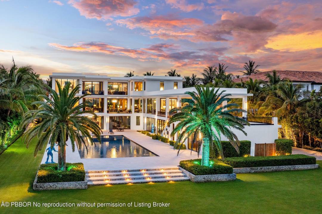 1660 South Ocean, an estate that captures the epitome of private resort living in South Florida, is a singular contemporary masterpiece in Manalapan's highly coveted Estate Section.
