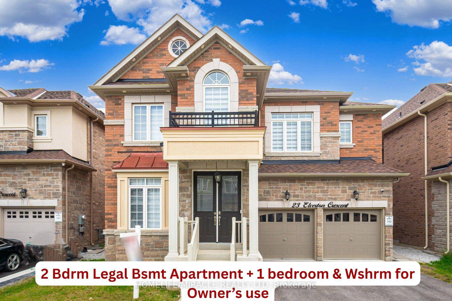 Legal Basement Apartment with an additional Owner Occupied rec room with bedroom and washroom This impeccably maintained 5160 sq ft of living space in a detached residence welcomes you with ...