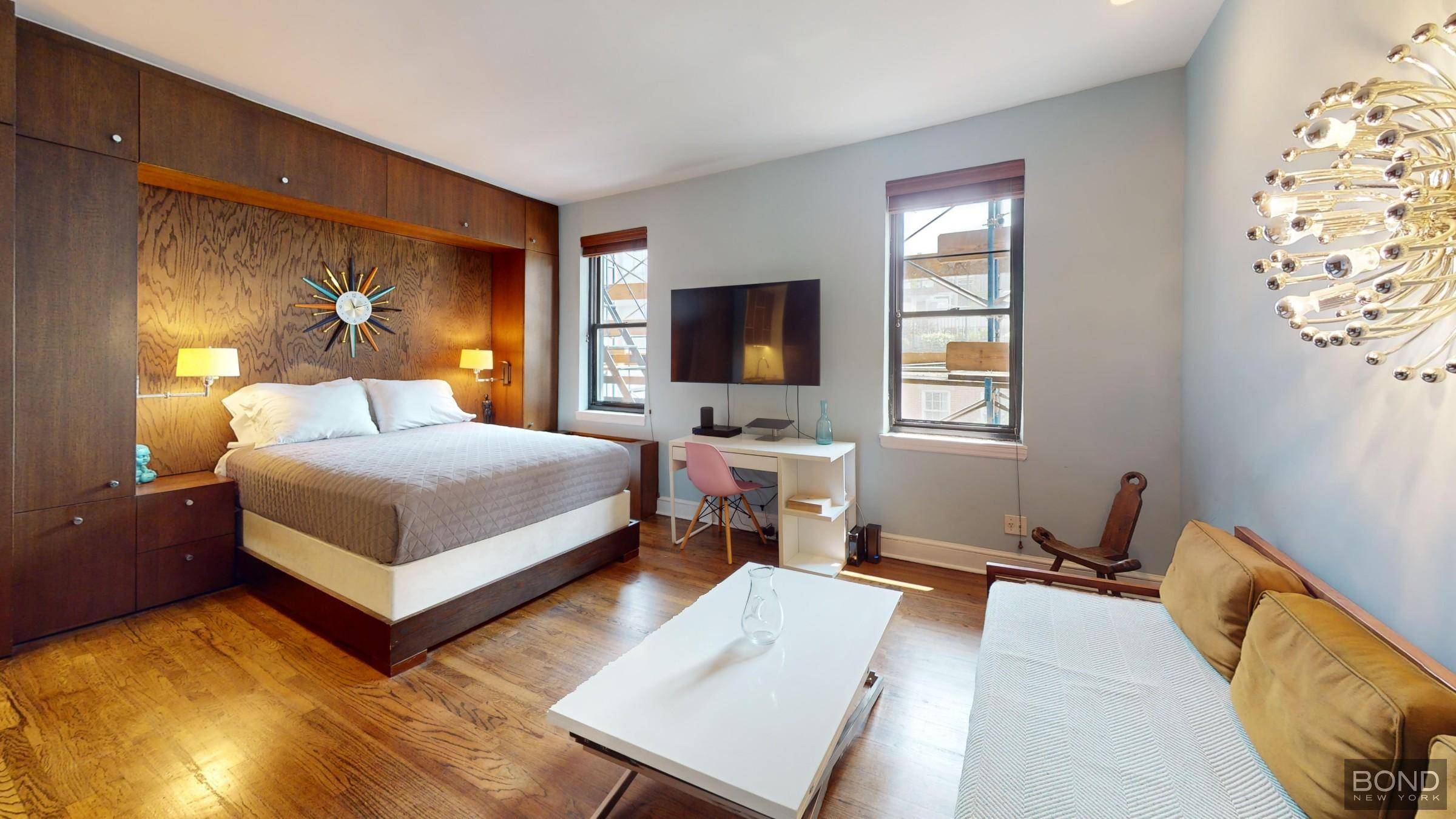 Sophisticated West Village Studio with Custom Millwork and Spa Like Bath 61 Horatio Street, Apt 4ELocated on one of the most picturesque blocks in the West Village, Apartment 4E at ...