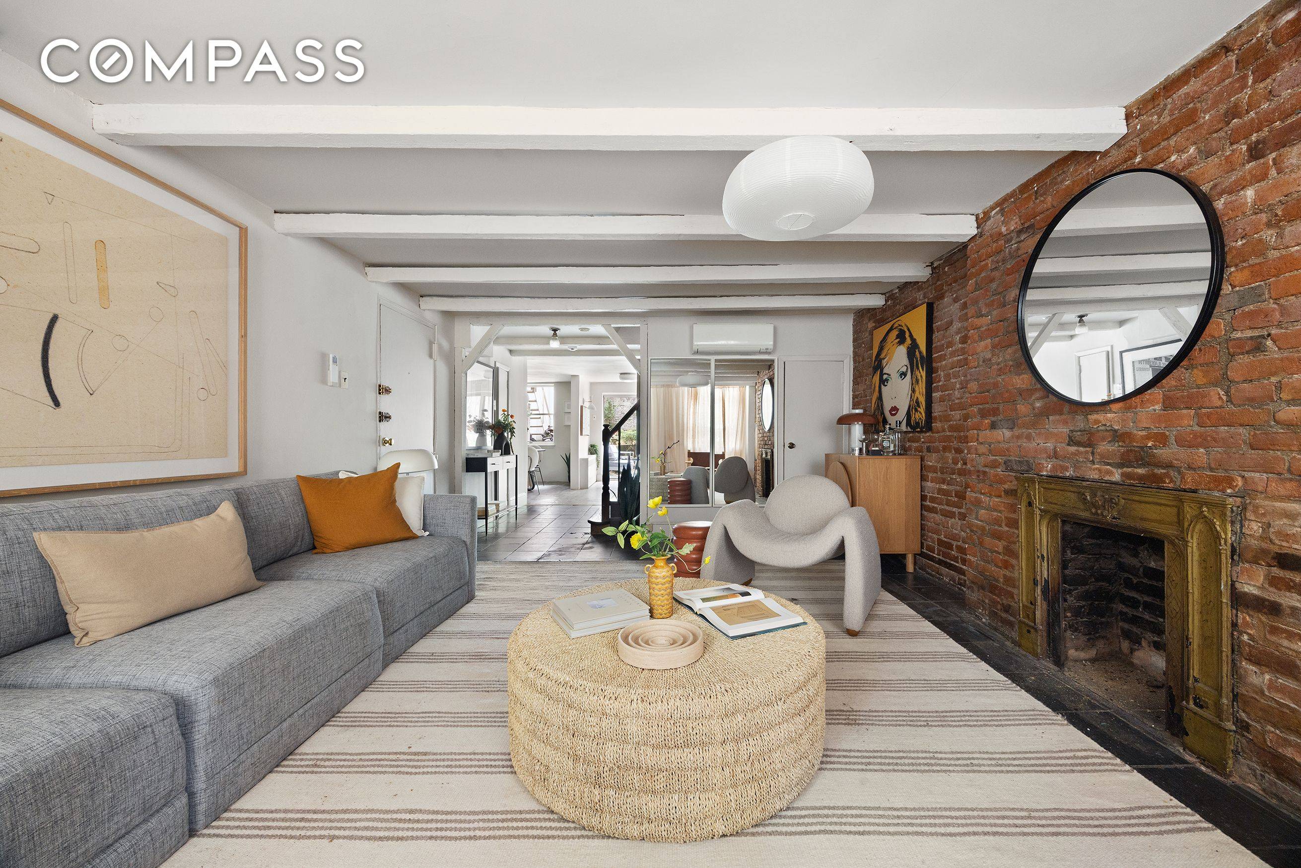 Historic West Village Townhouse Condo with Private Garden Set within one of the rarest offerings in the West Village a pre Civil War circa 1838 townhouse condominium this two bedroom, ...