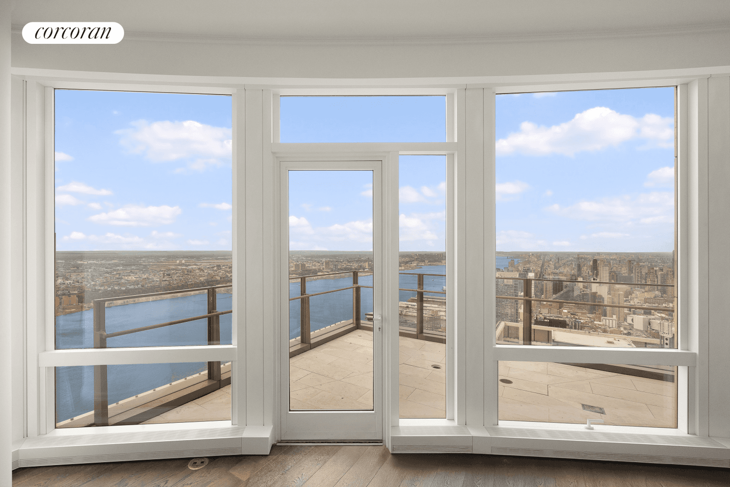 ONE OF ONLY SEVEN TERRACED RESIDENCES IN THE BUILDING !
