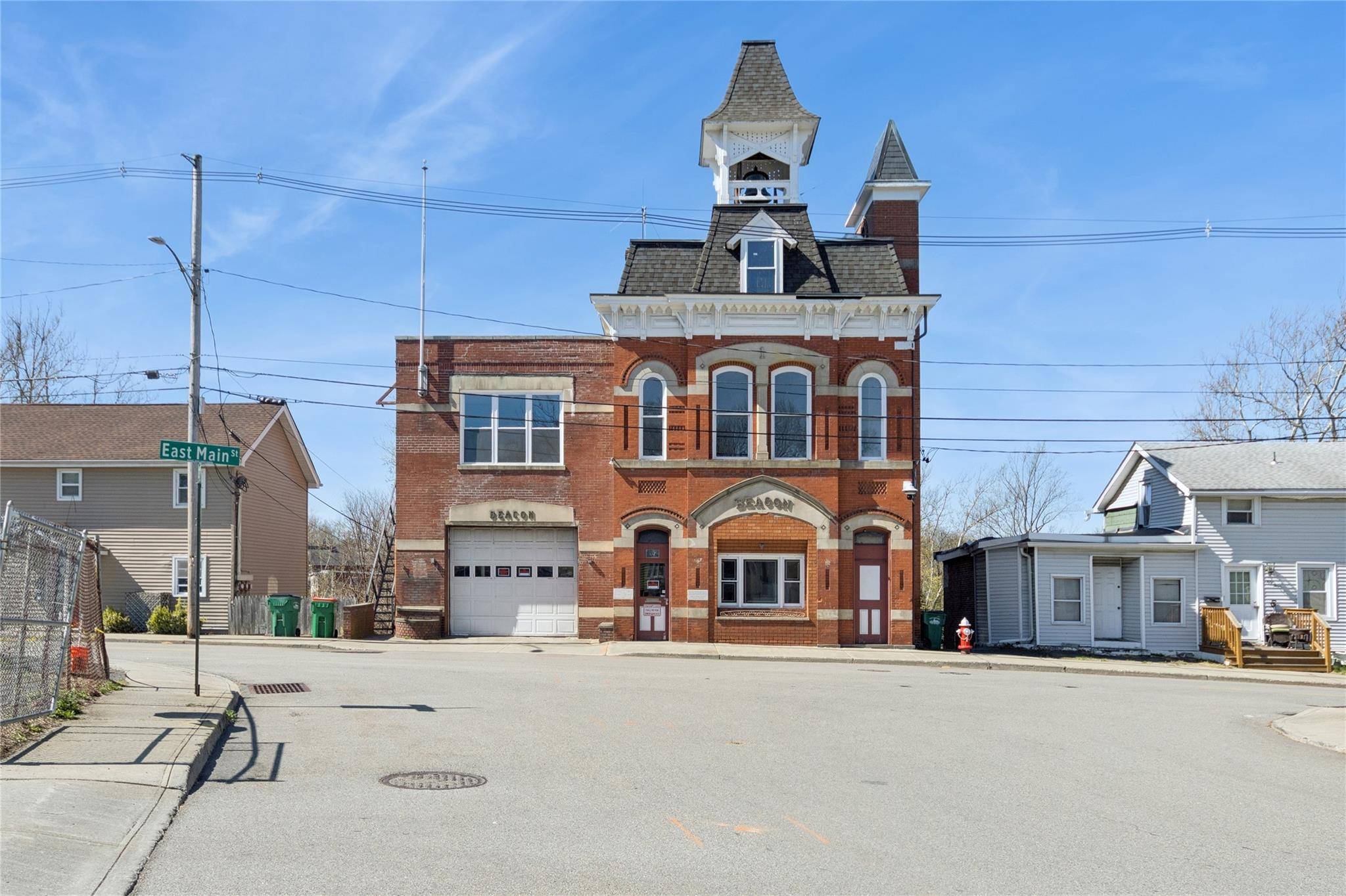 A Once in a Lifetime Opportunity Own a Historic Victorian Firehouse in the Heart of Beacon Presenting a truly exceptional offering a one of a kind, second empire, Victorian firehouse ...