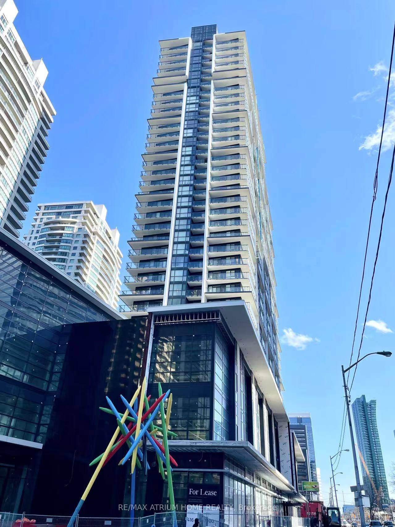 Brand New 1 Bedroom Plus 1 Den With 2 Full Bathrooms In Heart of North York.