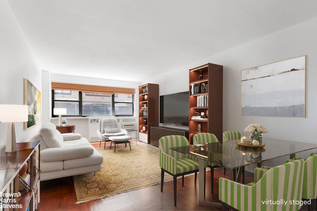 Apartment 1J is a One Bedroom, One Bath in the boutique Cooperative at 340 East 74th Street.