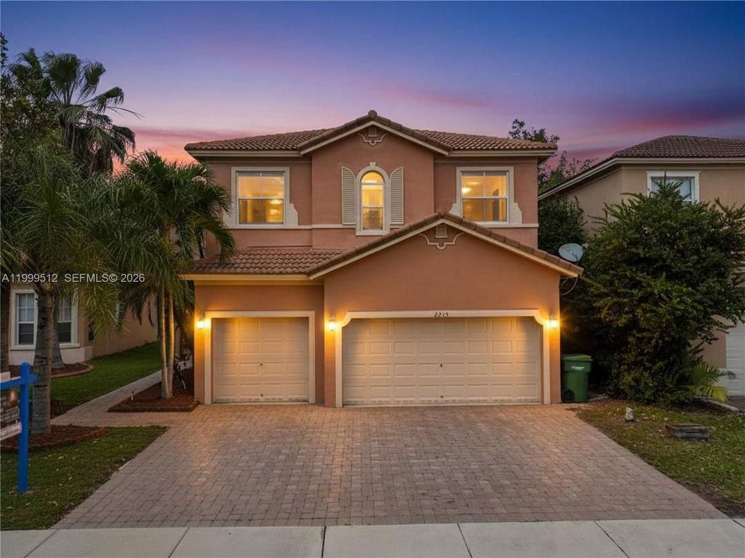Welcome to this exceptional two story single family home featuring 7 bedrooms and 3 full bathrooms, located in the desirable gated community of Portofino Estates.