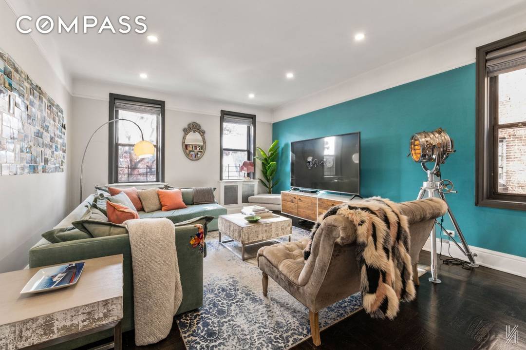 From the moment you walk through the door, it s clear this is not your typical prewar apartment.