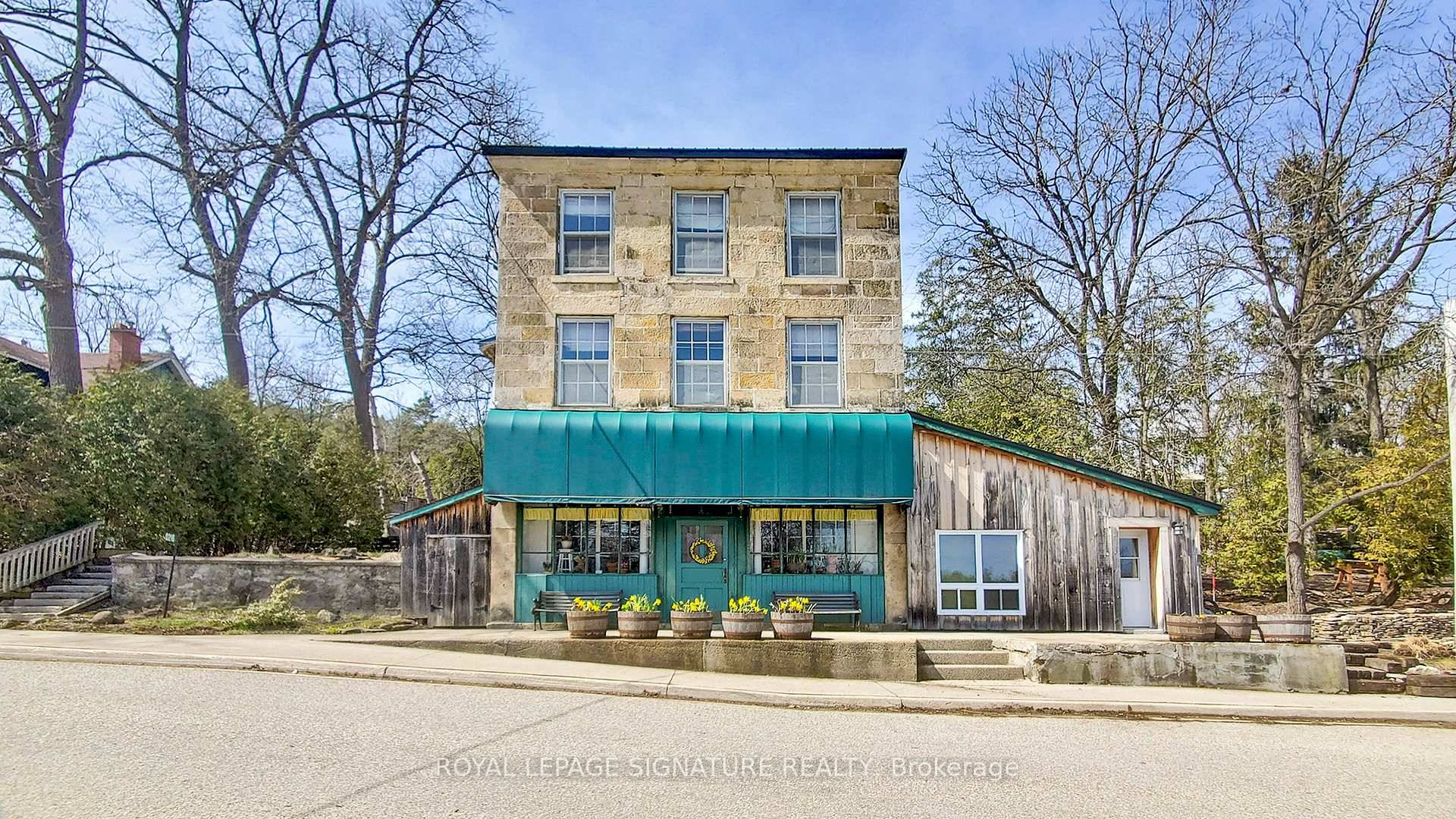 Set in the heart of Eden Mills, this riverside gem is just 20 minutes from Guelph and 45 minutes from Toronto Pearson Airport.