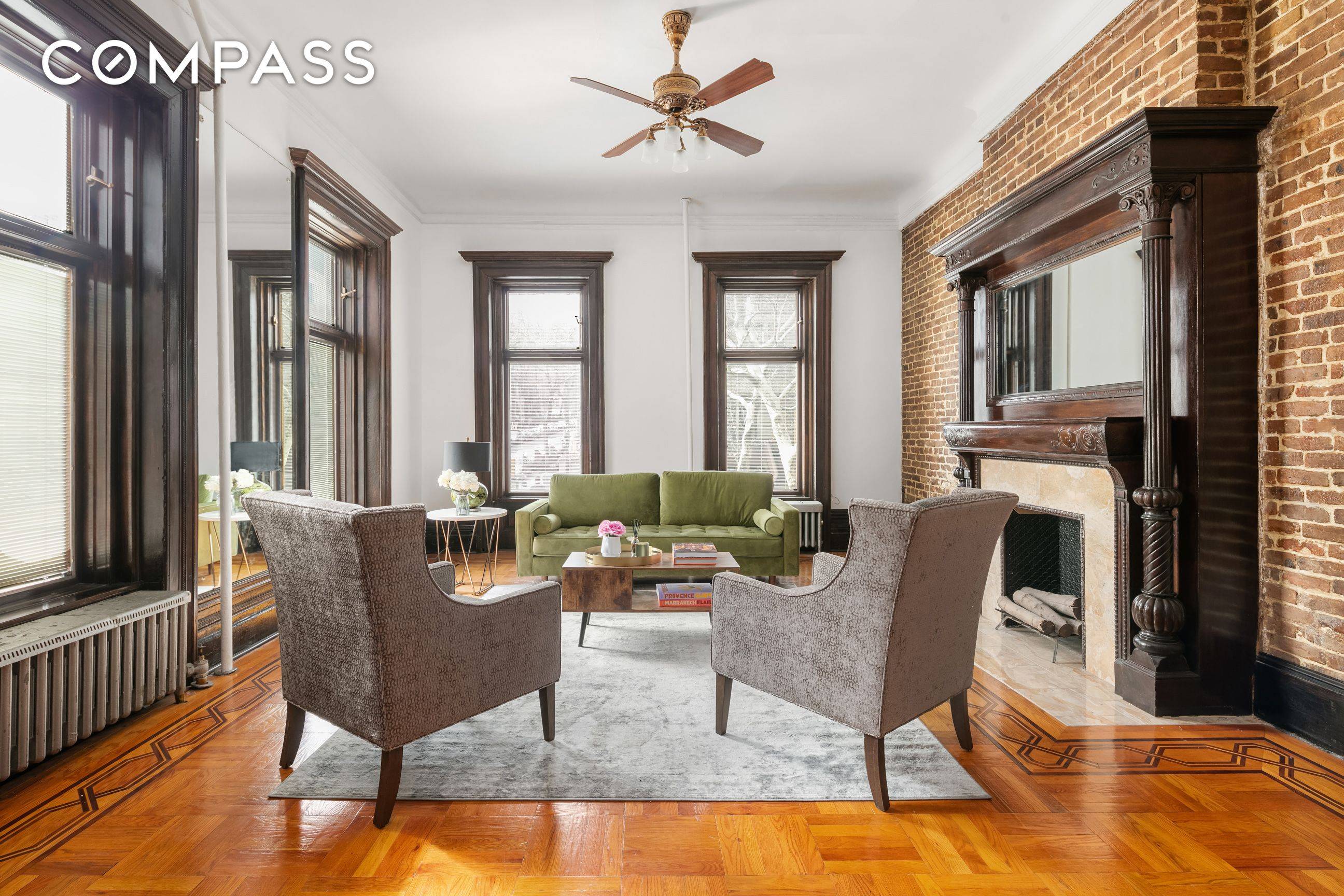Corner Brownstone on Convent and 148th street is offering just under 5, 000 SqFt with walls of windows and recent renovations.