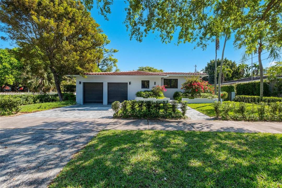 Located in the heart of Coral Gables, this beautifully maintained one story residence offers timeless charm and comfort.