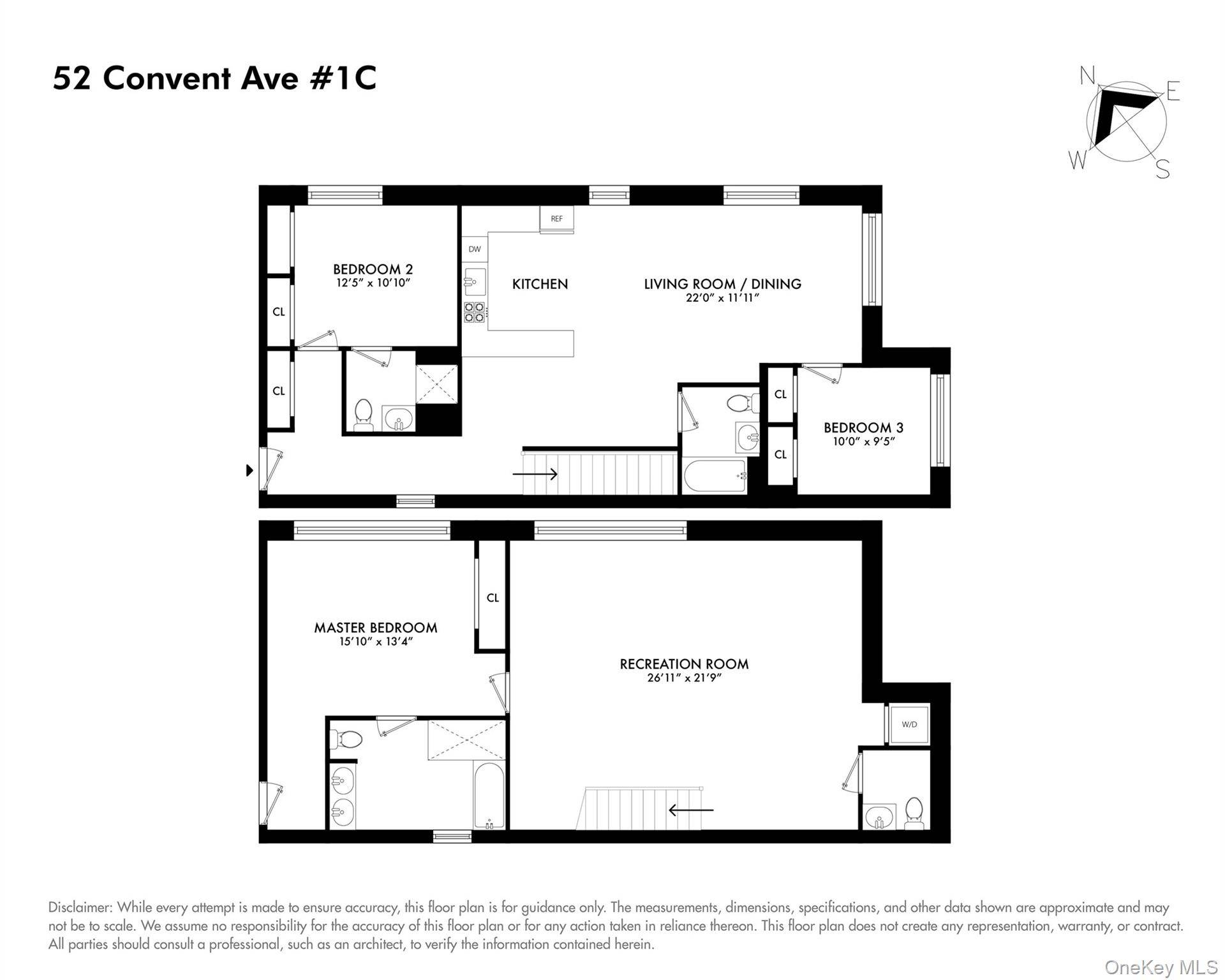 Huge 3 Bedroom Duplex in Morningside Heights !