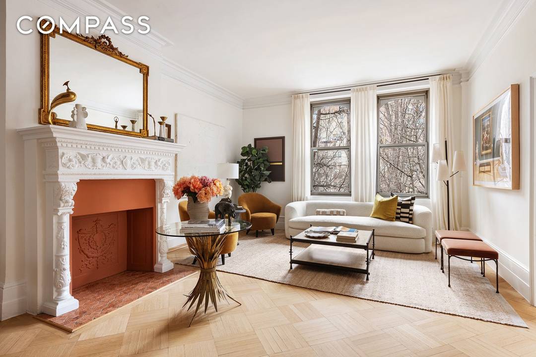 Key to Gramercy Park Residence 3W is a beautifully renovated two bedroom, two bath condominium featuring a stunning direct view of Gramercy Park complete with the rare privilege of a ...