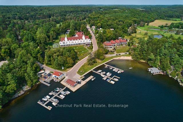Luxury EQUITY fractional ownership awaits at The Cottages at Windermere' overlooking beautiful Lake Rosseau.