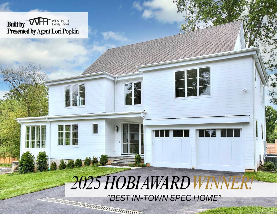 Winner of the prestigious 2025 HOBI Award for Best In Town Spec Home In CT !