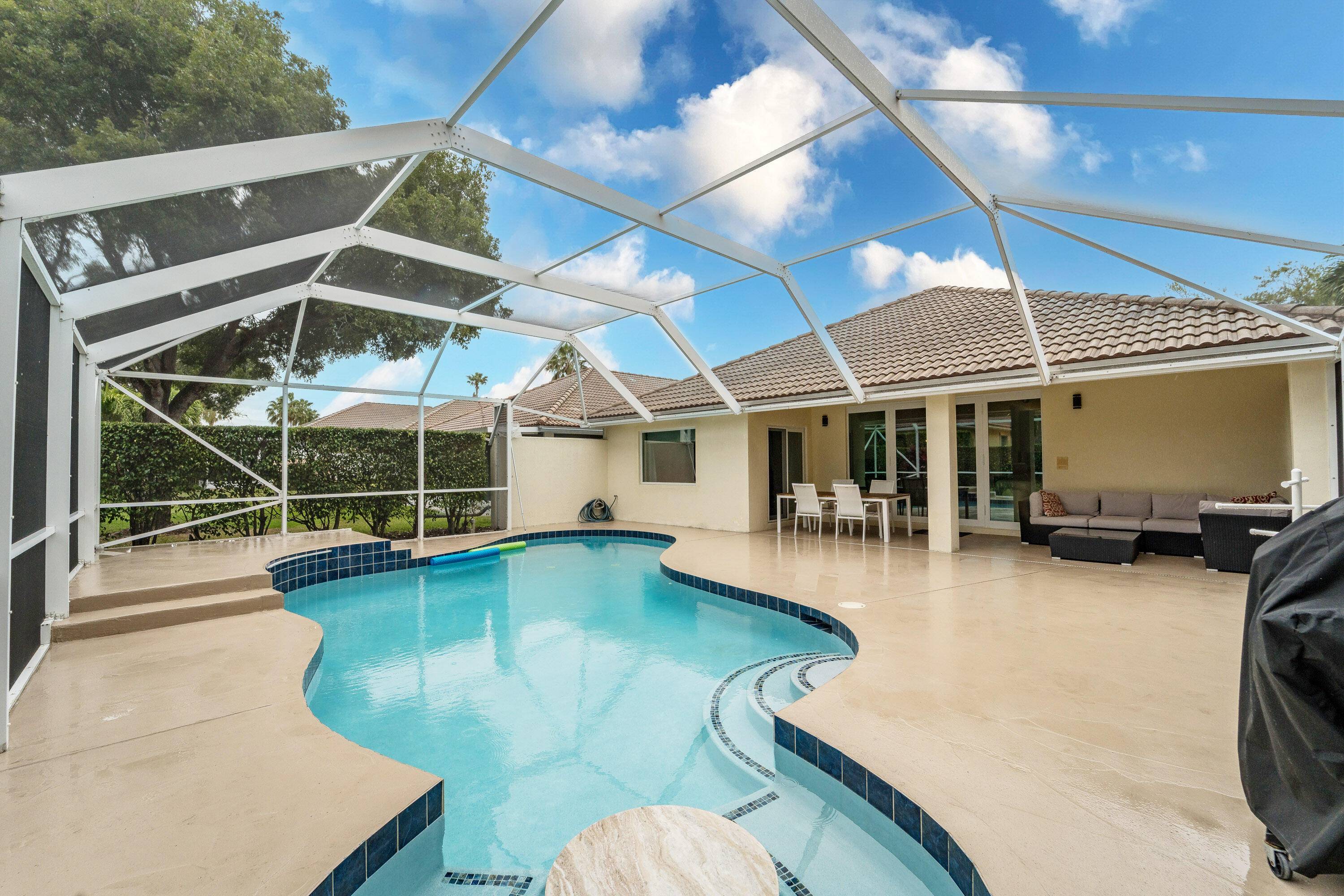This beautifully maintained single family home in a gated community offers privacy, modern upgrades, and resort style amenities.
