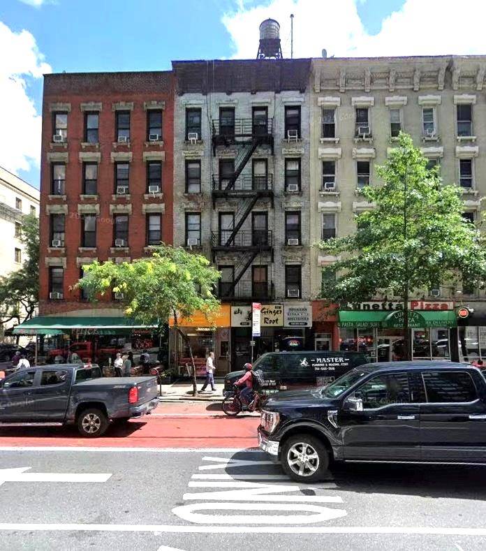 This mixed use building in the Lenox Hill neighborhood in Manhattan.