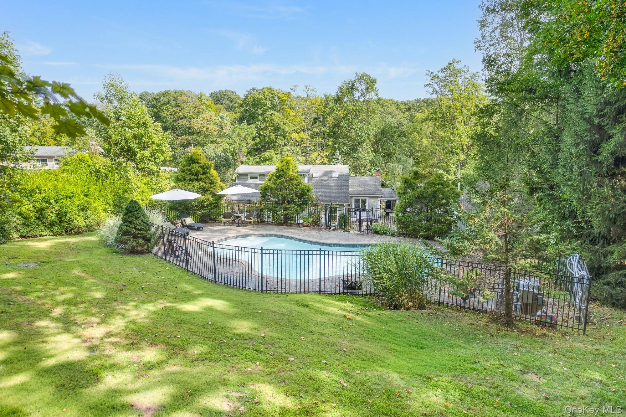 Tucked away for privacy, yet minutes from everything !