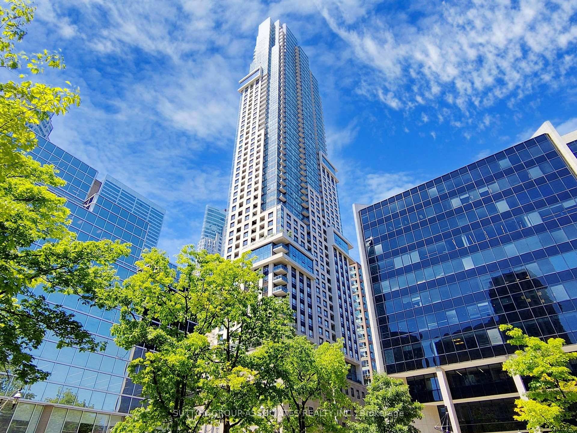 Luxurious executive corner unit condo on the 39th floor in the heart of downtown Toronto !