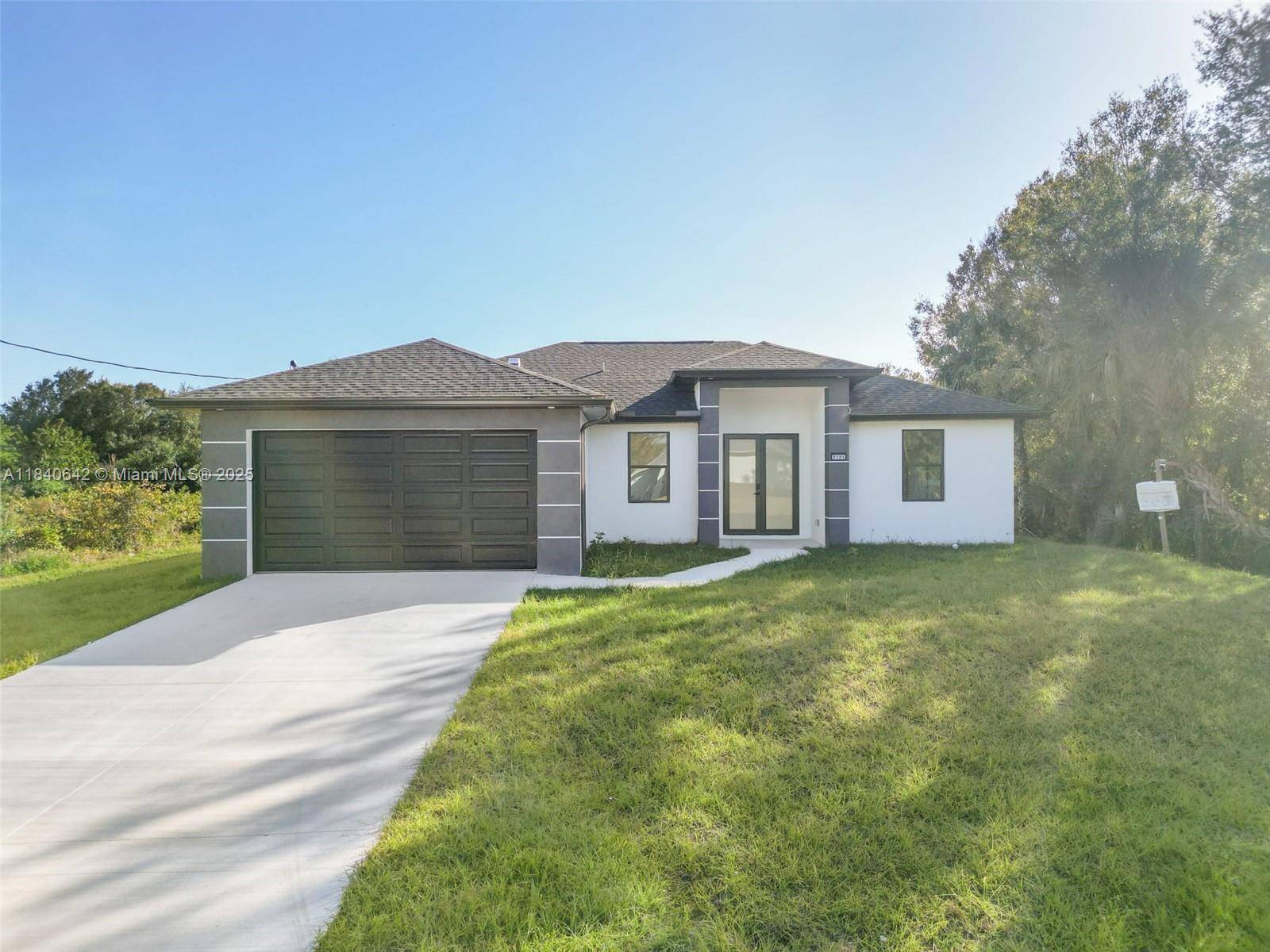Modern elegance meets functionality in this brand new 3 bedroom den, 2 bath home with 1, 633 sq ft of living space and a spacious 2 car garage.