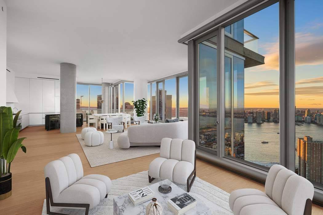 Welcome to residence 47W at 56 Leonard, the world famous tower designed by Herzog amp ; de Meuron located in TriBeCa, celebrated for its prime location and iconic architectural design.