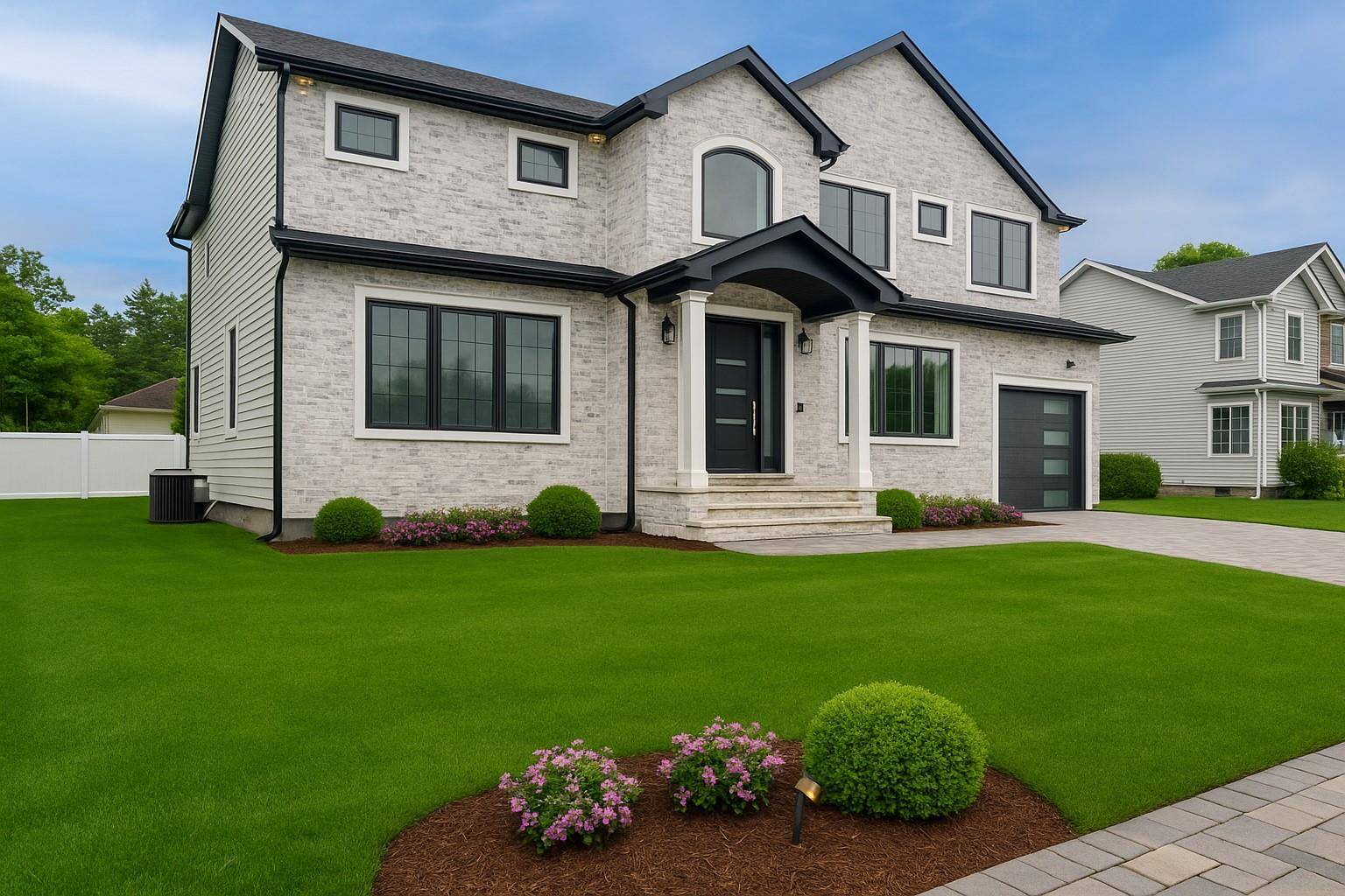 Welcome to this magnificent, newly built Colonial in the heart of Hicksville !