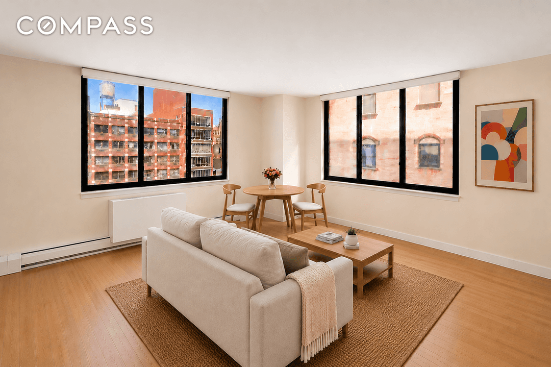 Welcome to residence 6A at 199 Bowery a beautifully renovated 2 bedroom, 2 bathroom corner condo in the heart of Nolita where downtown charm meets effortless luxury living.