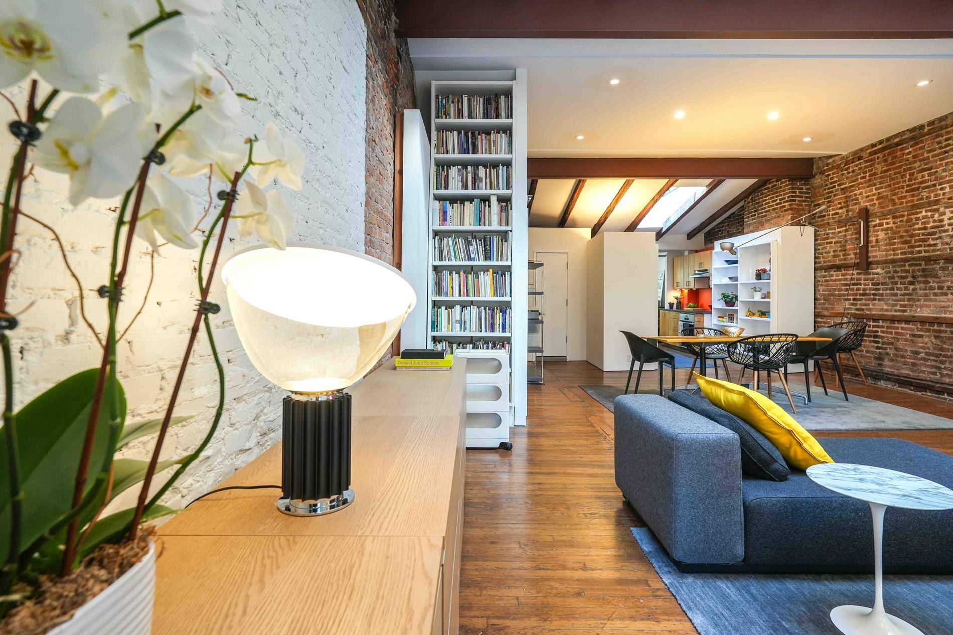 Experience the charm of this expansive Prewar Artist Loft, offering Townhouse Style Living.