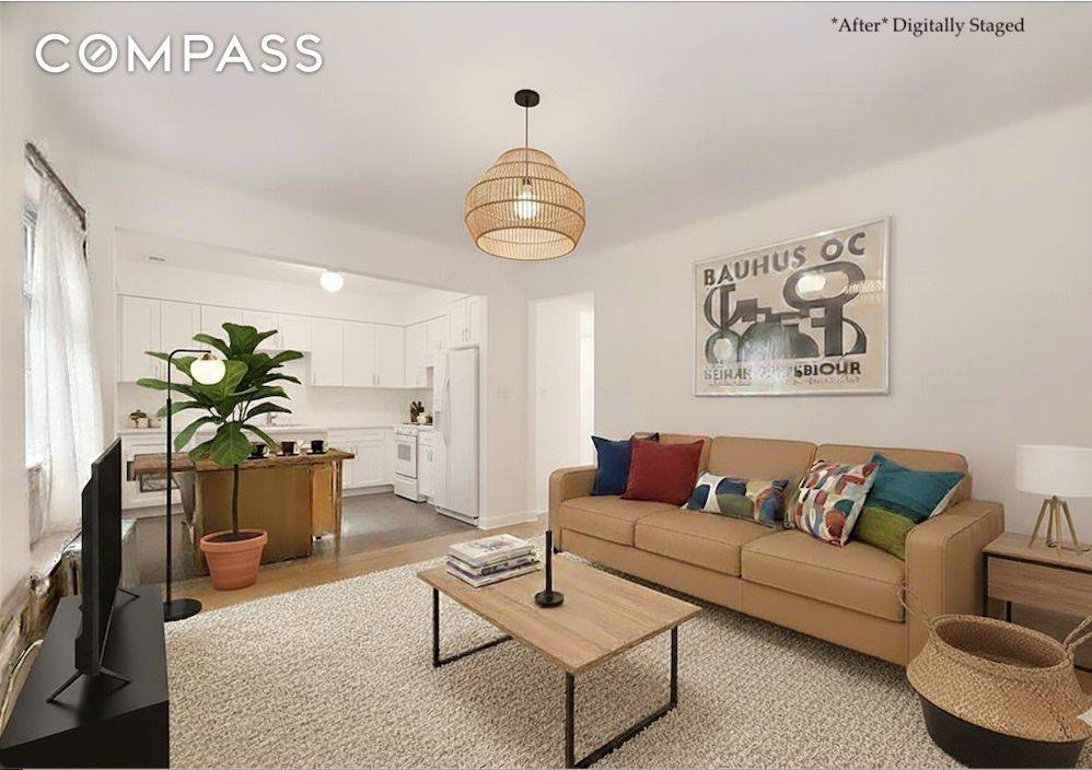 Investment Opportunity in Prime Chelsea Split 2BR with Rent Stabilized Tenant In Place CASH BUYER NEEDED.