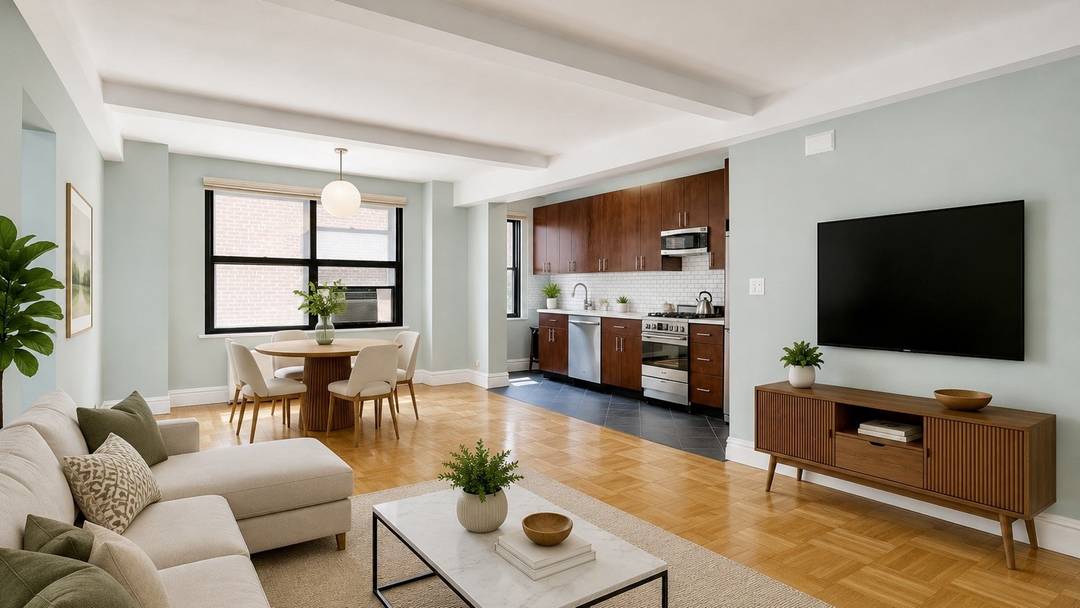 NEW TO MARKET ! Now is your chance to own this stunning prewar one bedroom residence at The Gemstone Condominium in the heart of Lincoln Square.