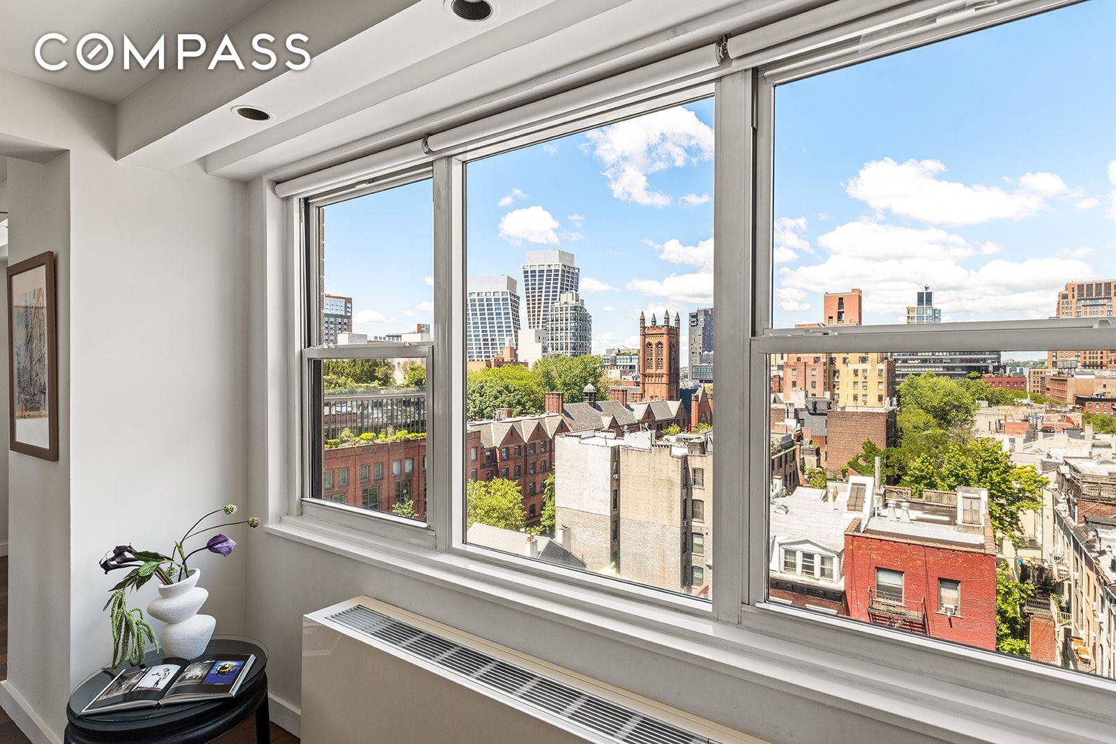Presenting 10B at London Towne House a spacious convertible three bedroom home with South, West, and East exposures, which flood the home with natural light and provide breathtaking views of ...