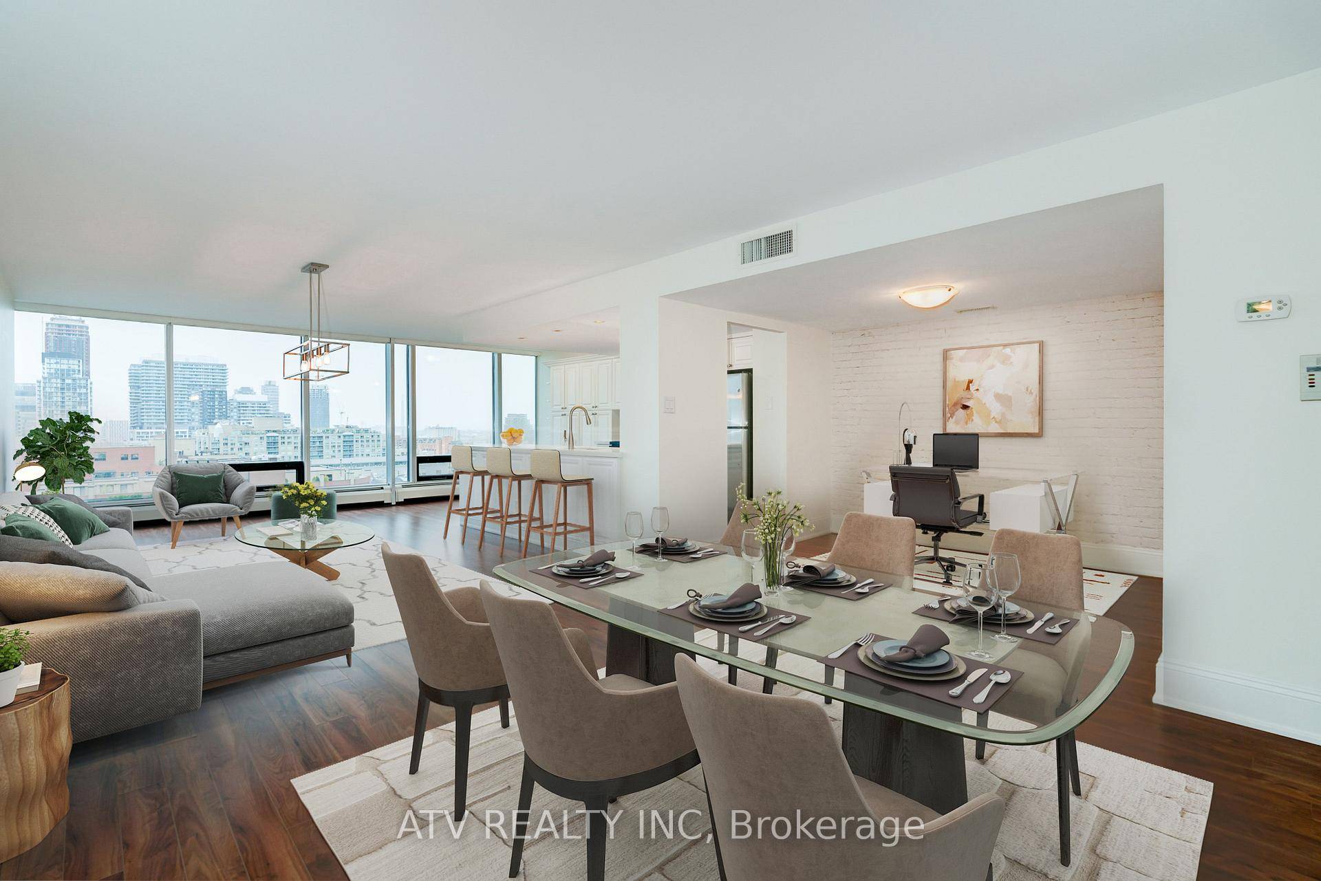 Beautiful spacious 2 1 bedroom suite in The Wellington.