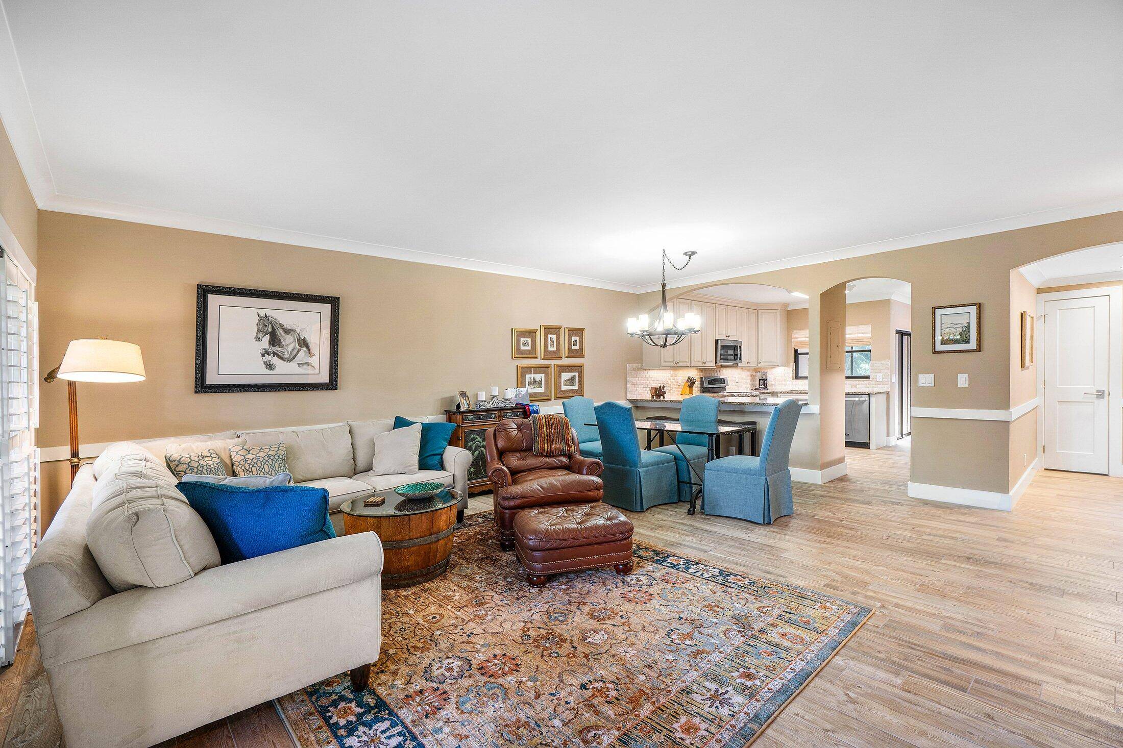 Do not miss the opportunity to purchase this completely renovated condo located in the prestigious Palm Beach Polo and Country Club.
