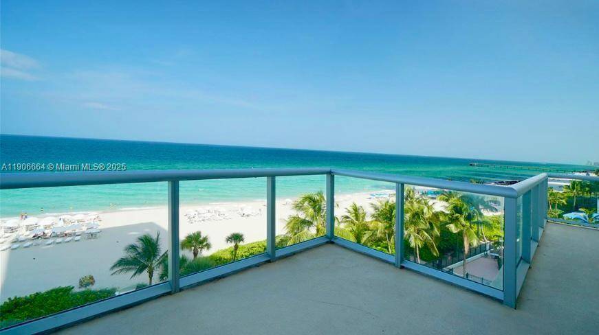 Spectacular oceanfront residence at SOLE on the Ocean with the largest balcony and breathtaking panoramic views.