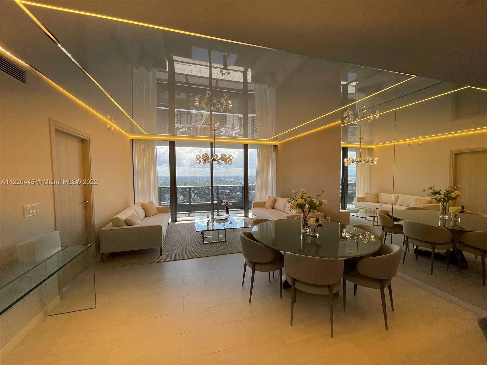 Beautifully Upgraded spacious 10 Line in the Brickell Flatiron Building in the center of Brickell.