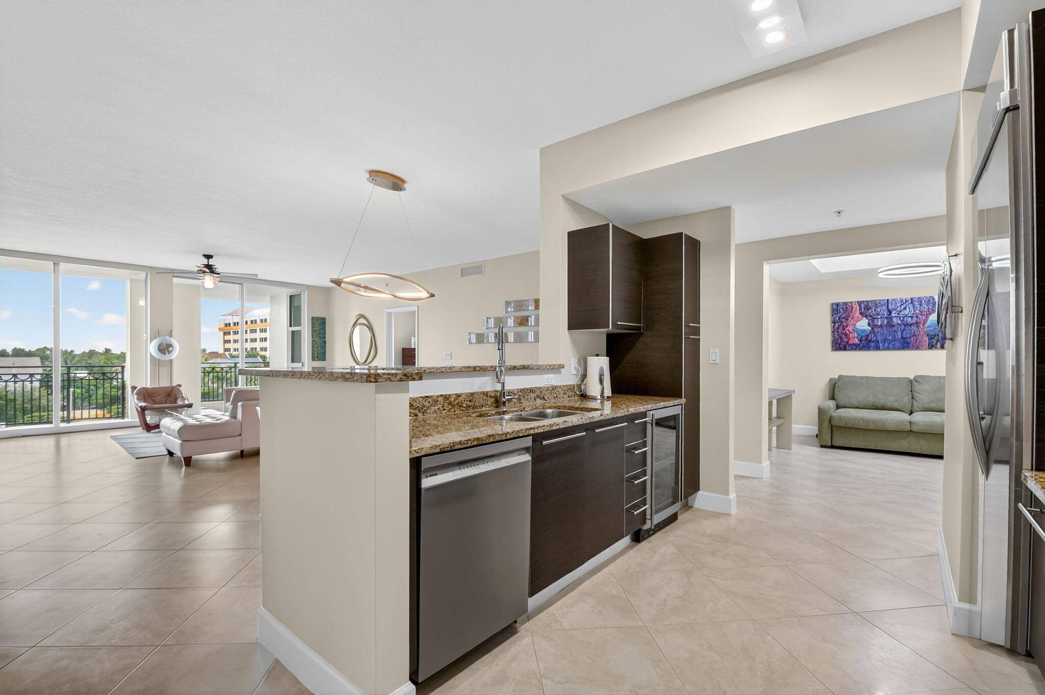 This exceptional residence combines scale, style, and an unbeatable downtown lifestyle showcasing the largest floorplan in CityPlace South Tower, designed for modern living and effortless entertaining.
