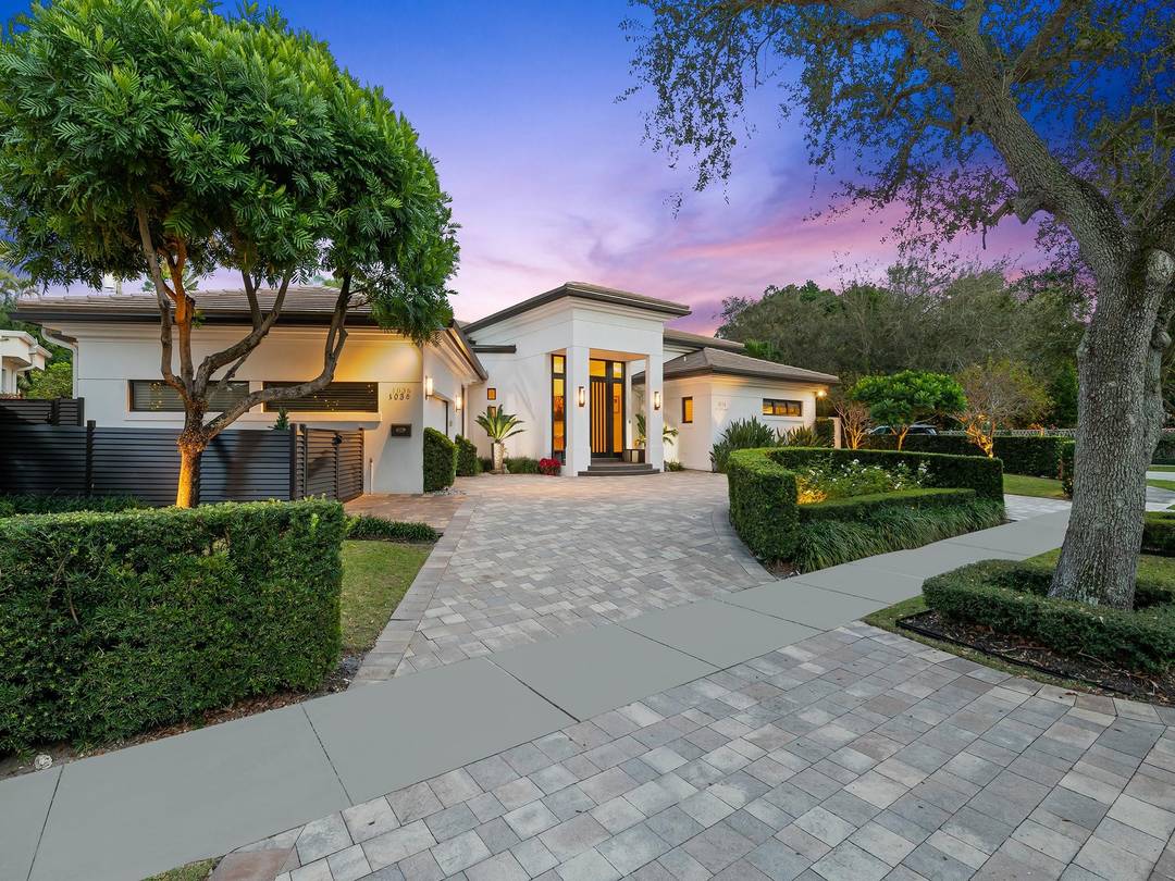 Exquisite first time offering of this 2012 Robert Tuthill designed 4 Bed 4.