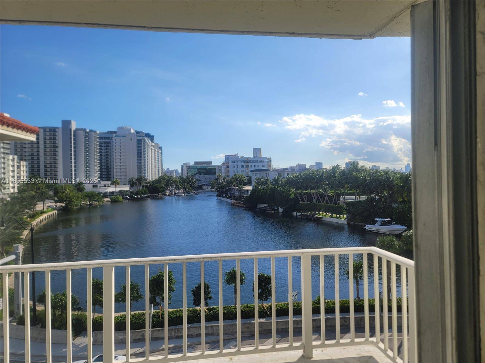 Top floor unit with an intracoastal view in the perfect location !