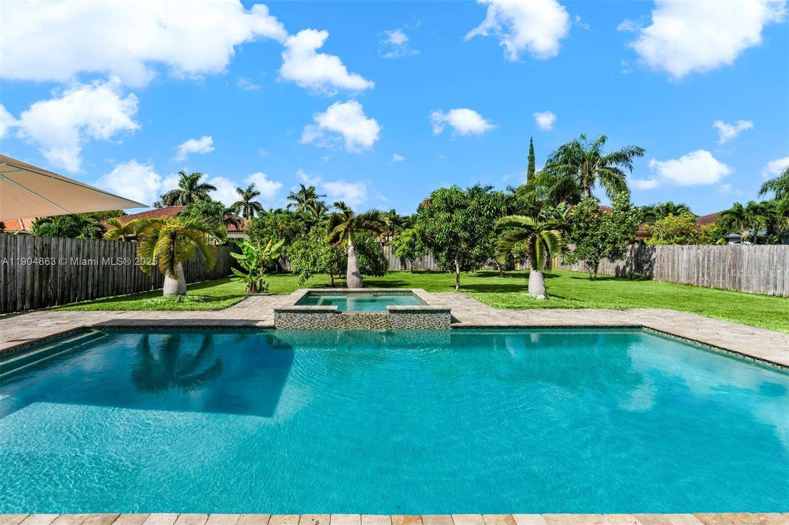 This charming pool home serves as the perfect sanctuary away from the hustle and bustle of your busy workday.