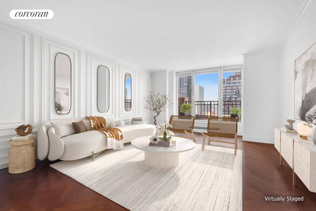 Penthouse 5C is a grand scale, oversized sun filled home filled with modern amenities and a gracious and flexible layout to suit every need.