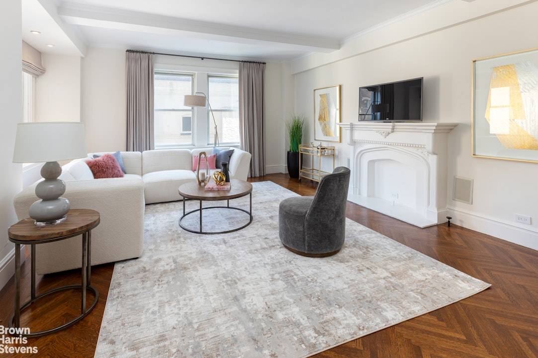 This beautifully reimagined two bedroom residence seamlessly blends timeless elegance with modern comforts.