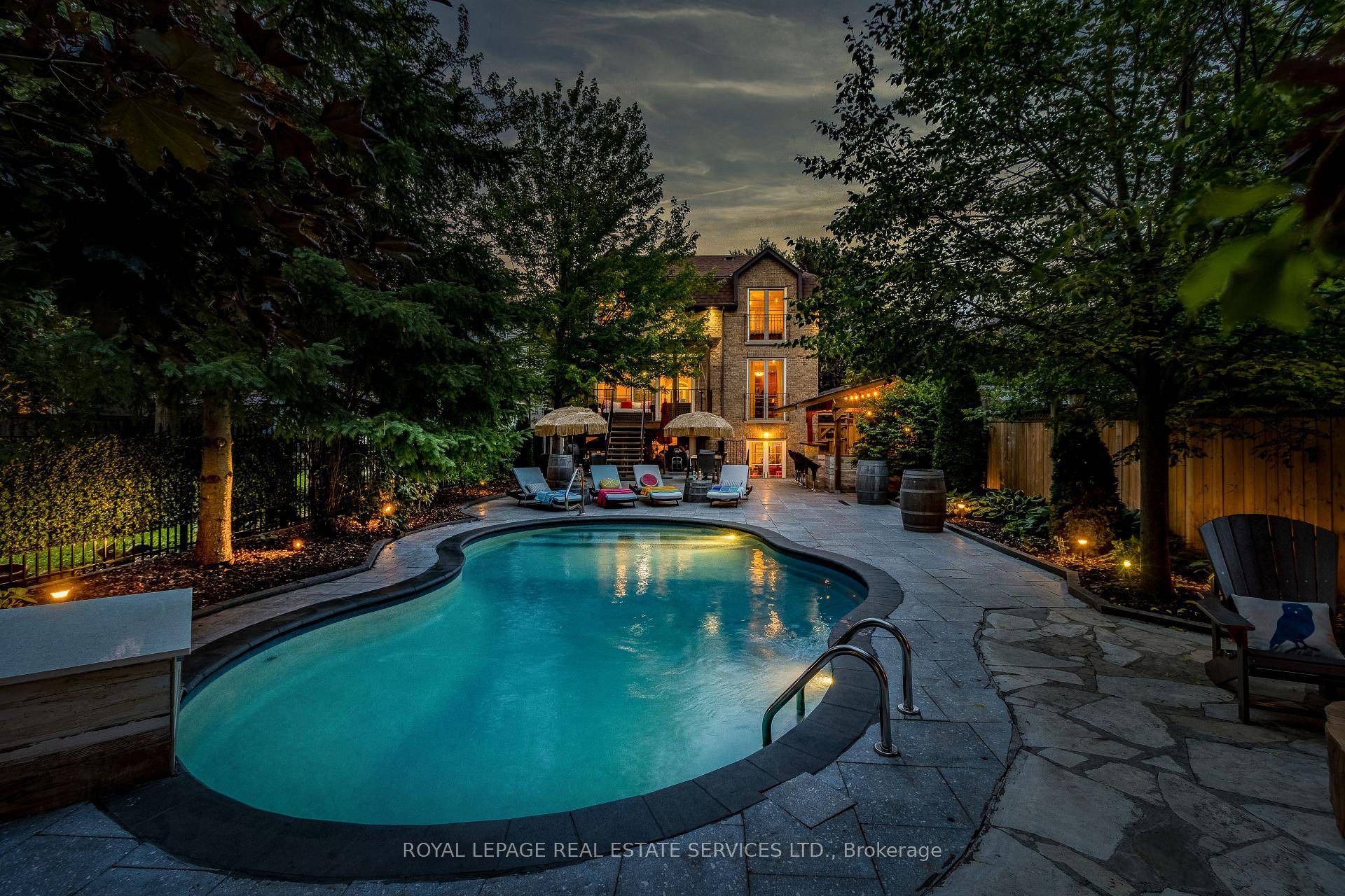 No need for a cottage enjoy your staycation at this home with this resort like yard.