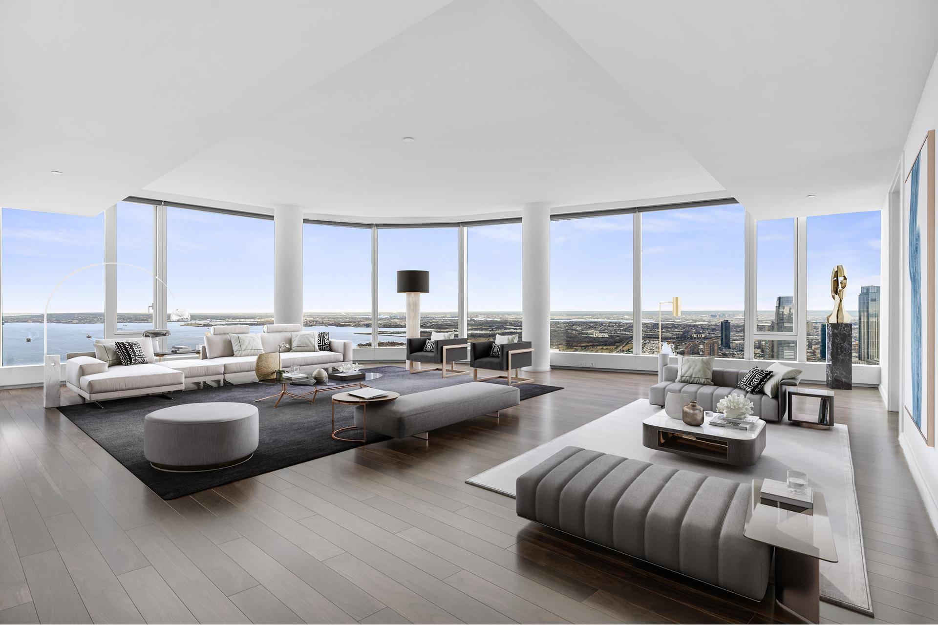 Exquisite four bathroom penthouse.