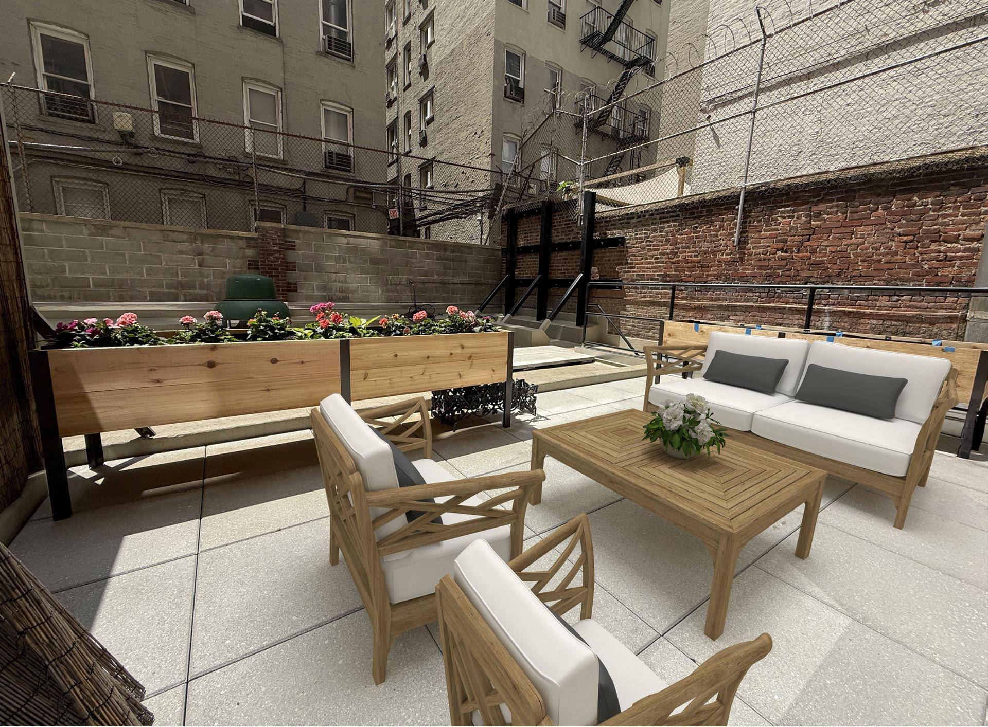 Create an oasis in this spacious one bedroom one bathroom apartment with your own private patio !