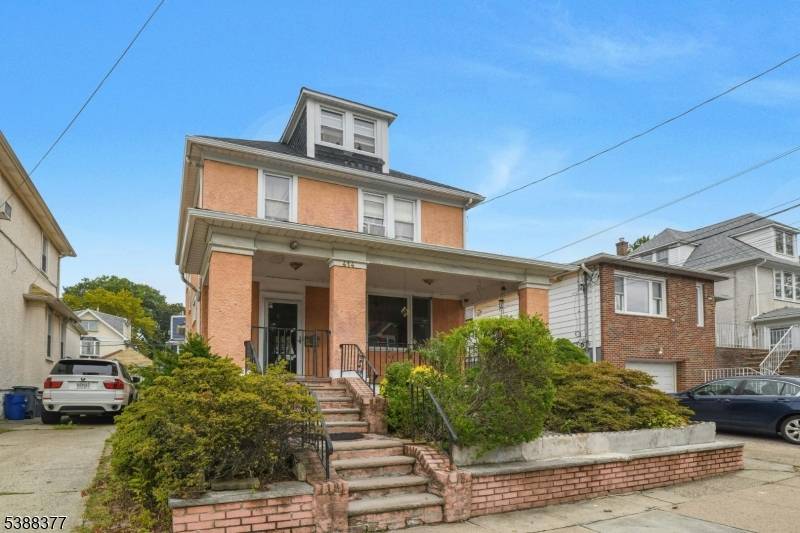 Discover the potential of this spacious 4 bedroom, 1 and a half bath home located in one of North Bergen's most desirable areas just one block from scenic North Hudson ...
