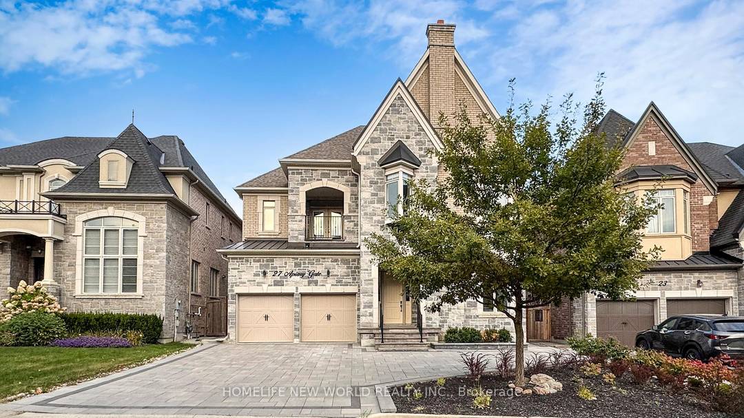 Gorgeous Masterpiece Located In The Most Prestigious Neighborhood Of Upper Thornhill Estates !