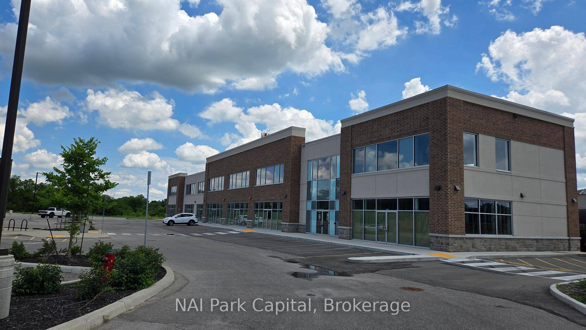 Newly constructed Commercial Office condominium with excellent exposure to York Rd and Victoria Rd, offering high visibility for your business.