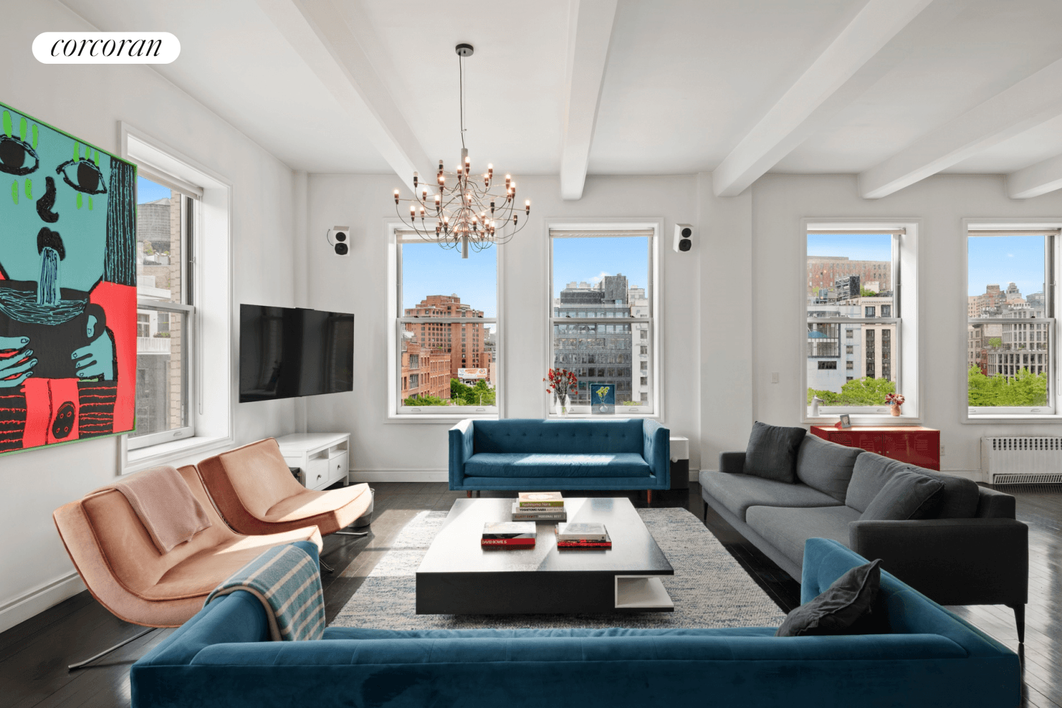 Enjoy panoramic open sky views and coveted loft proportions in this corner four bedroom, two and a half bathroom featuring a desirable open layout with semi split bedrooms, contemporary updates, ...
