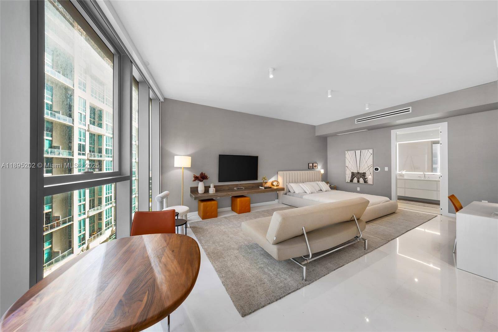 Gorgeously Finished Studio on the 8th floor of Aston Martin Residences.