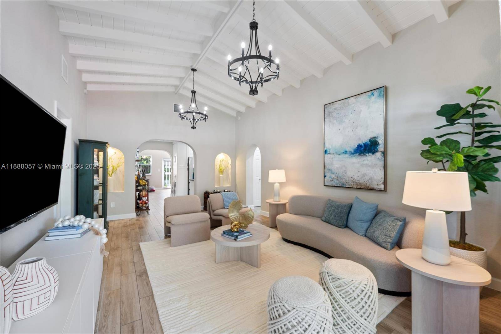 Beautifully updated Old Spanish home in The Roads gated amp ; thoughtfully remodeled.