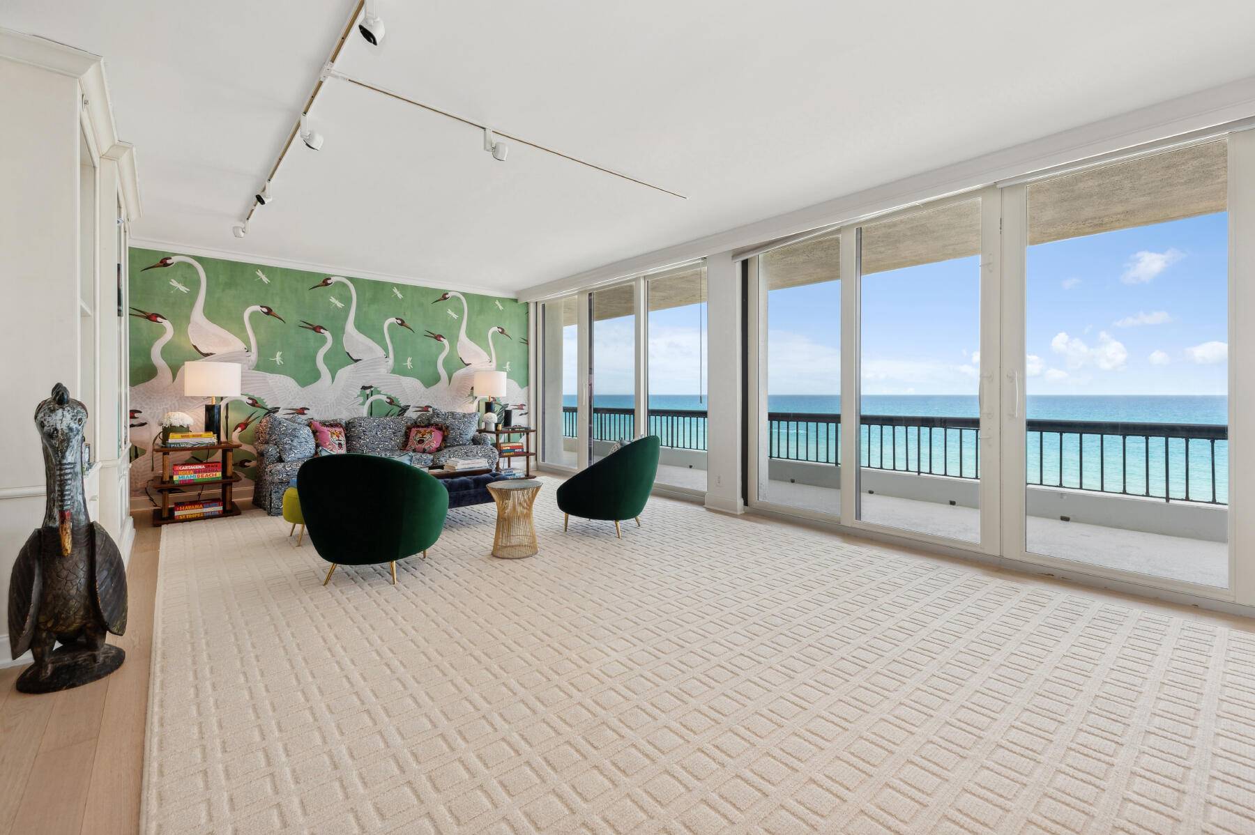 Direct Ocean Front at Beach Point, one of Palm Beaches most highly coveted addresses.
