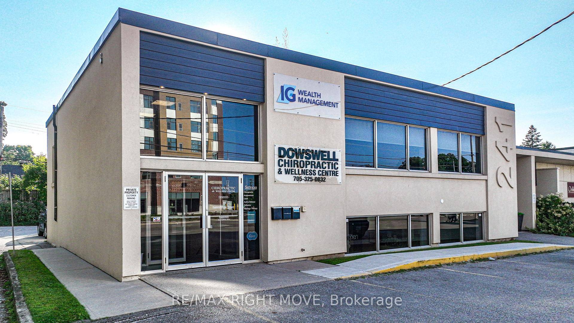 Discover the perfect professional environment in this two storey commercial building, offering approximately 2200 square feet of premium office space for rent at 241 West street North unit 2.